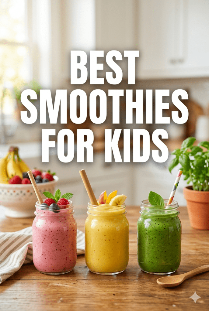 Healthy Breakfast Smoothies for Kids (Easy & Tasty)