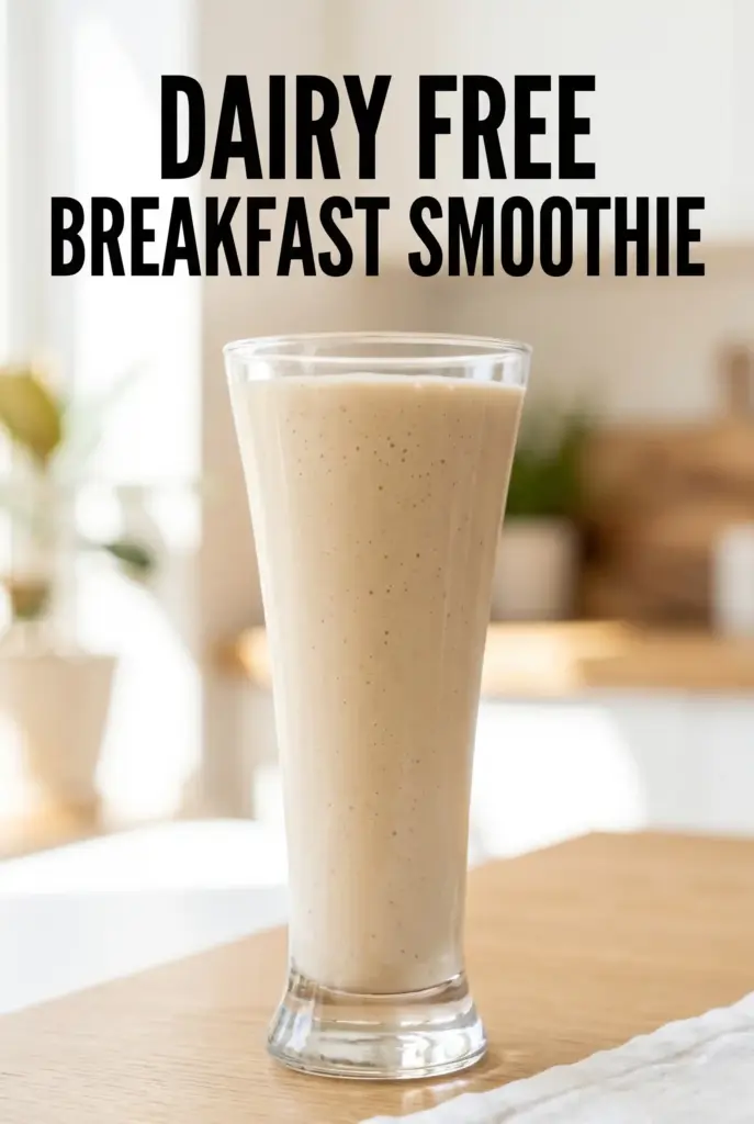 Healthy Dairy-Free Smoothies for Breakfast
