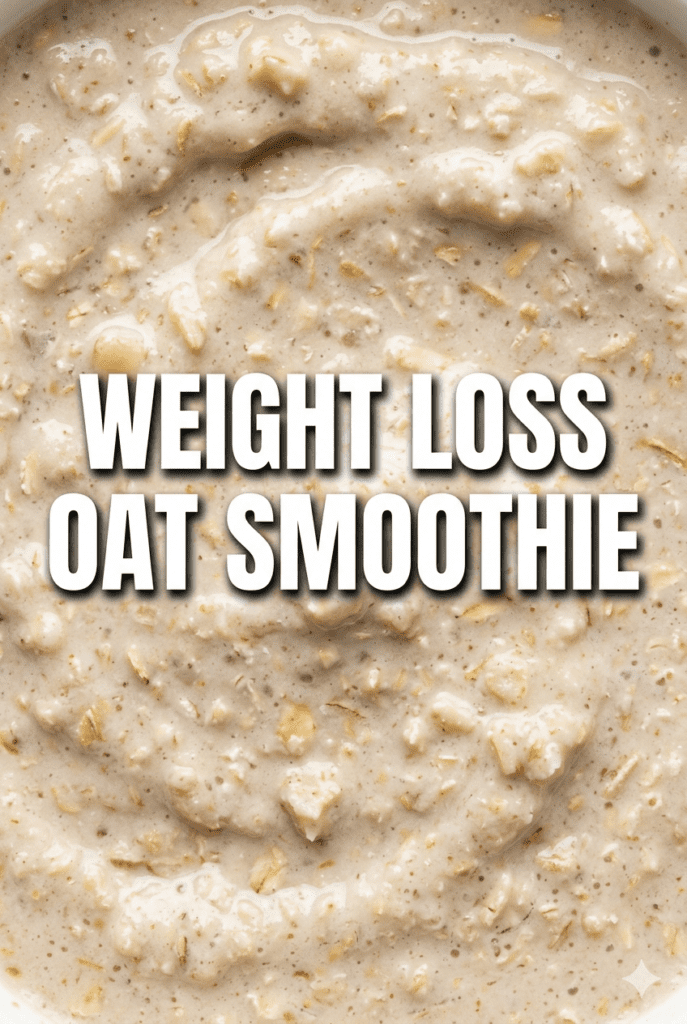 Smoothies for Weight Loss with Oats (Healthy & Filling)