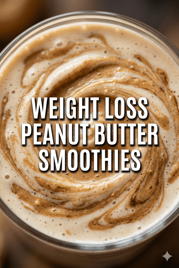Peanut Butter Smoothie That Keeps You Full and Helps You Lose Weight