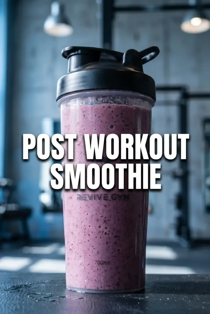 Post Workout Smoothie That Helps You Recover Faster