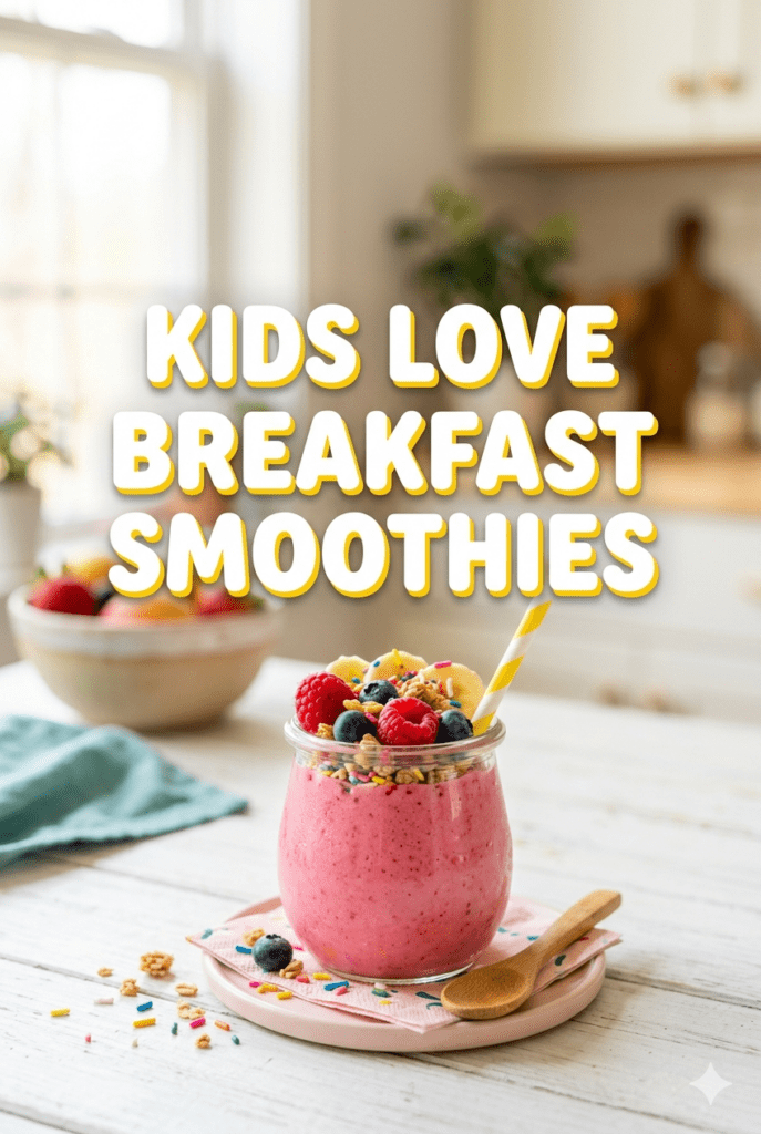 Best Breakfast Smoothies for Kids They’ll Love