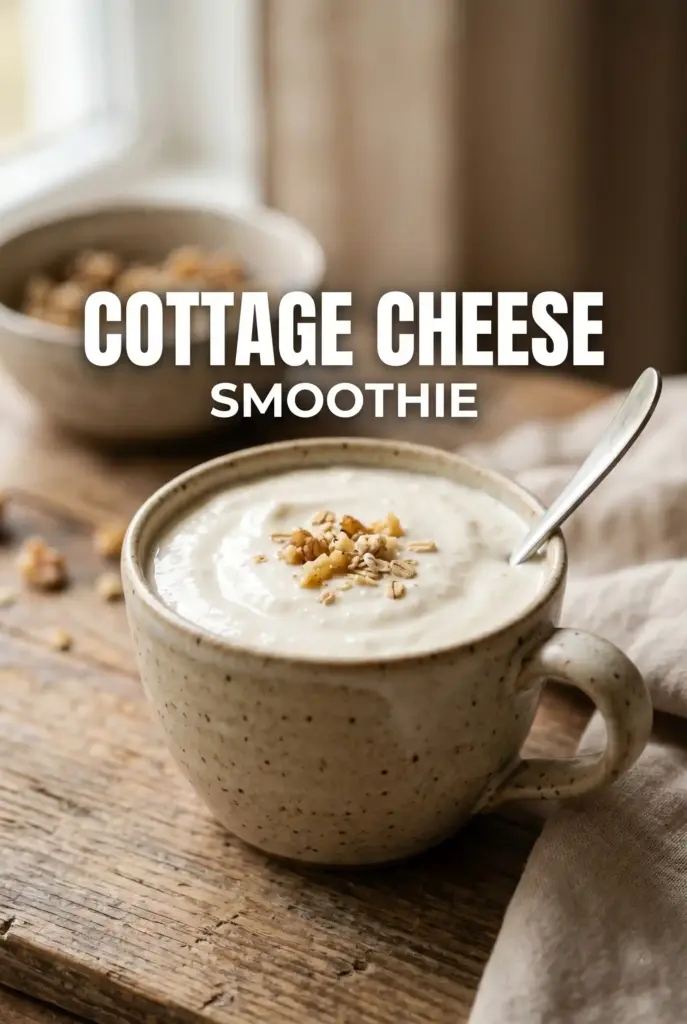 Creamy Cottage Cheese Smoothie That Tastes Amazing
