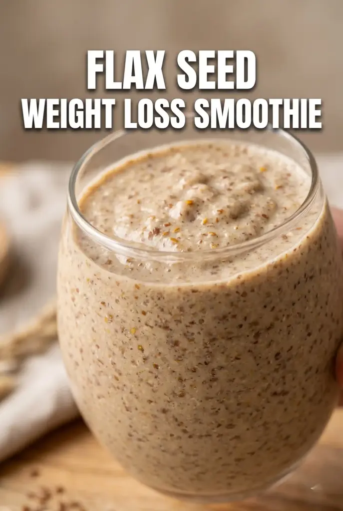 Flax Seed Smoothie for Weight Loss That Actually Works
