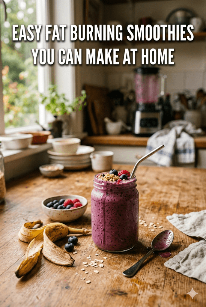 Easy Fat Burning Smoothies You Can Make at Home