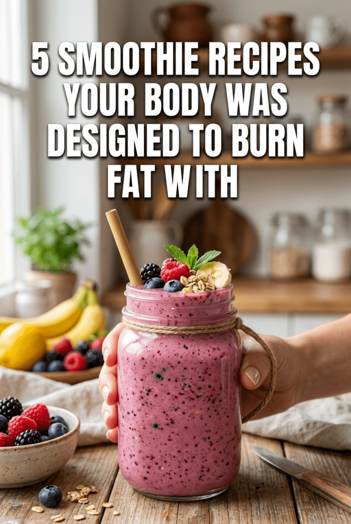 5 Smoothie Recipes Your Body Was Designed to Burn Fat With