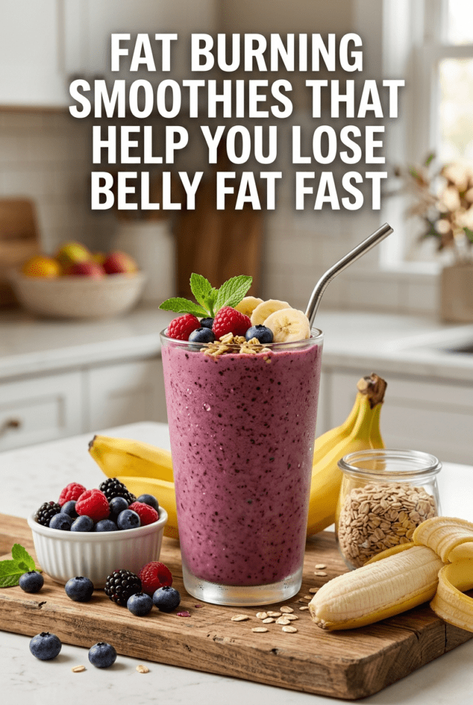 Fat Burning Smoothies That Help You Lose Belly Fat Fast