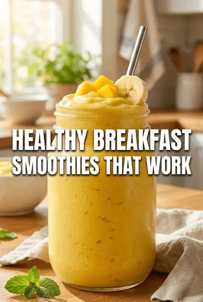 Easy Healthy Smoothies for Breakfast You’ll Love