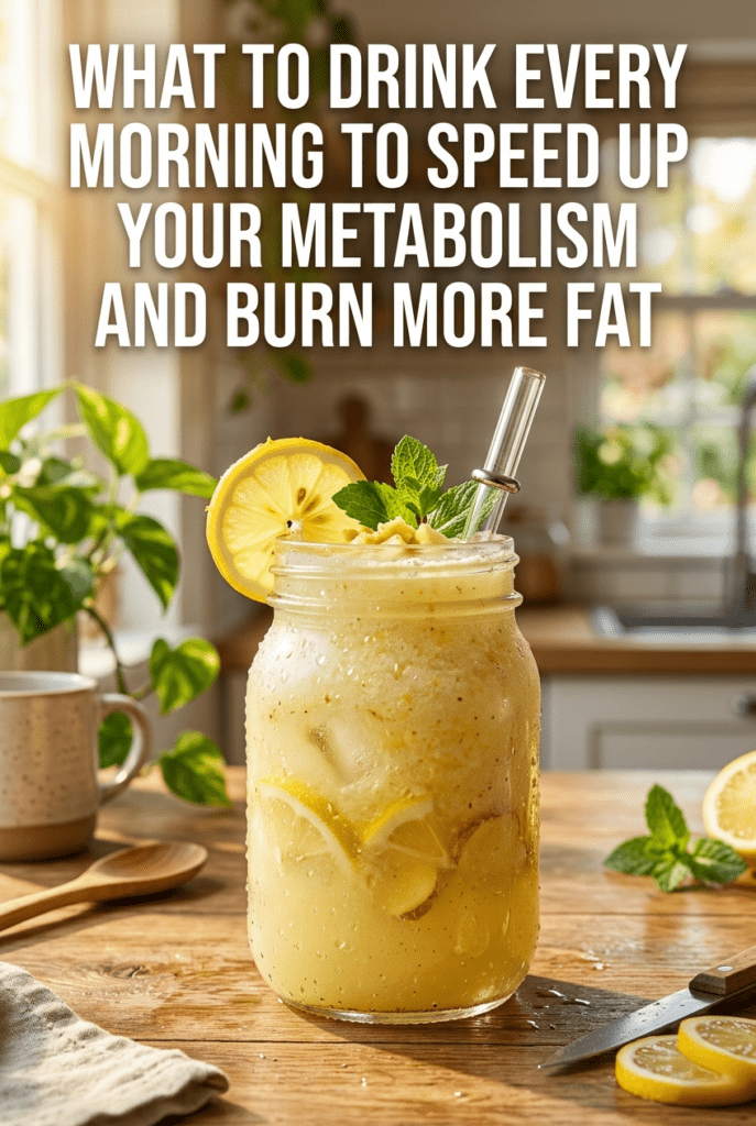 What to Drink Every Morning to Speed Up Your Metabolism and Burn More Fat
