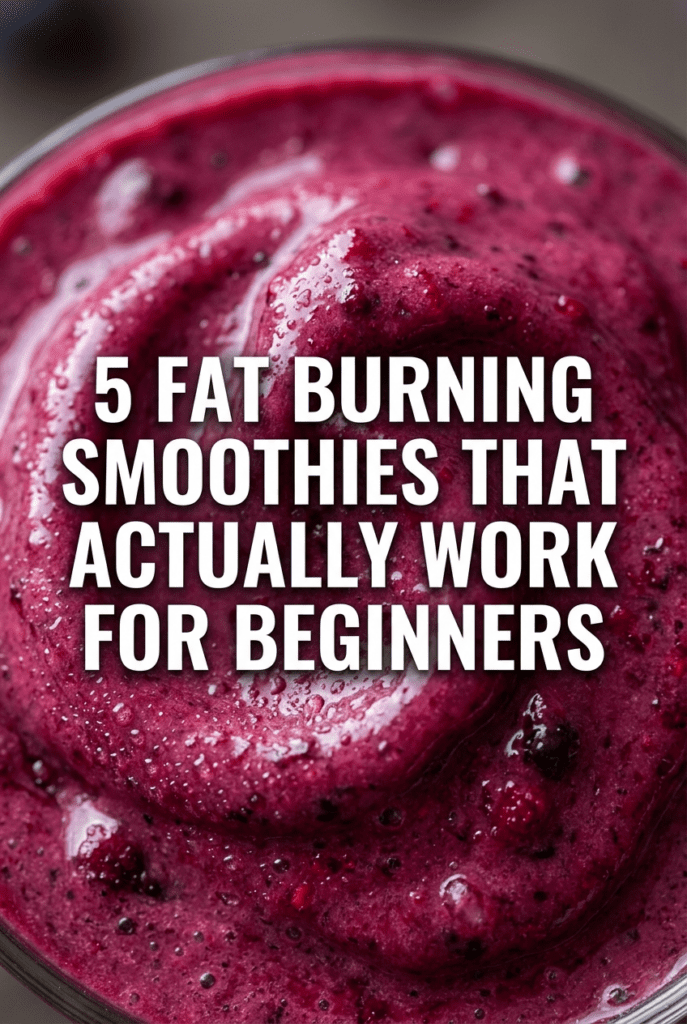 5 Fat Burning Smoothies That Actually Work for Beginners