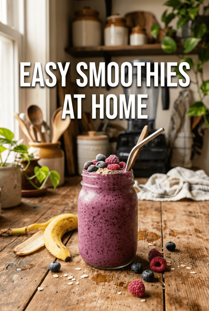 Easy Healthy Smoothies You Can Make at Home
