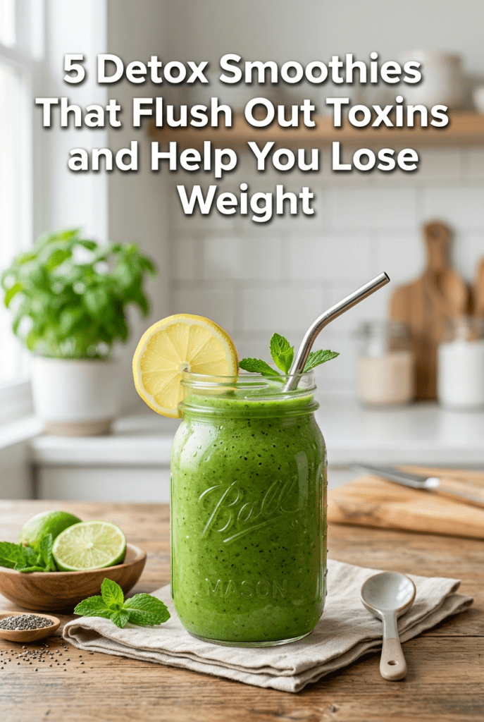 5 Detox Smoothies That Flush Out Toxins and Help You Lose Weight