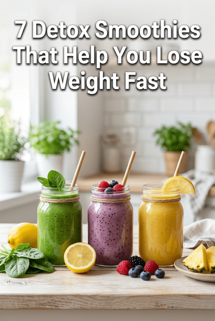 7 Detox Smoothies That Help You Lose Weight Fast