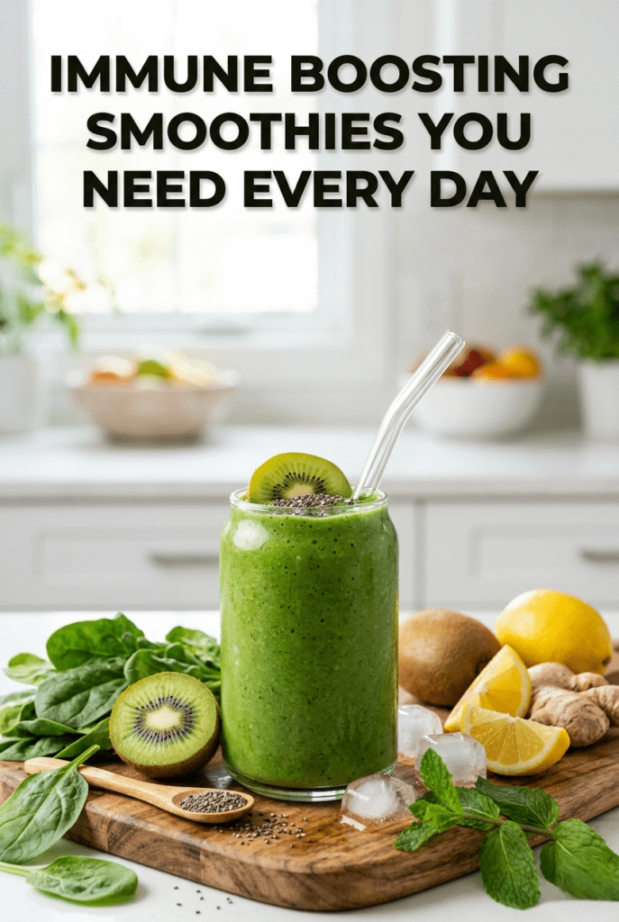 Immune Boosting Smoothies You Need Every Day