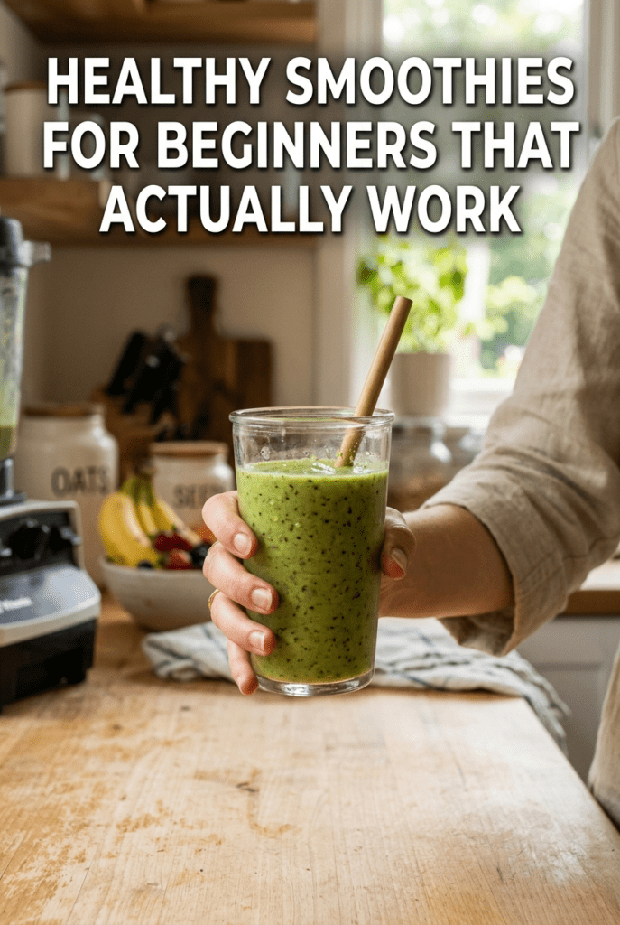 Healthy Smoothies for Beginners That Actually Work