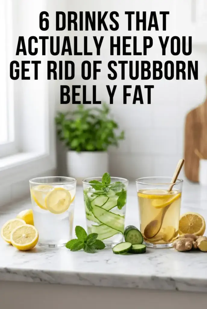 6 Drinks That Actually Help You Get Rid of Stubborn Belly Fat