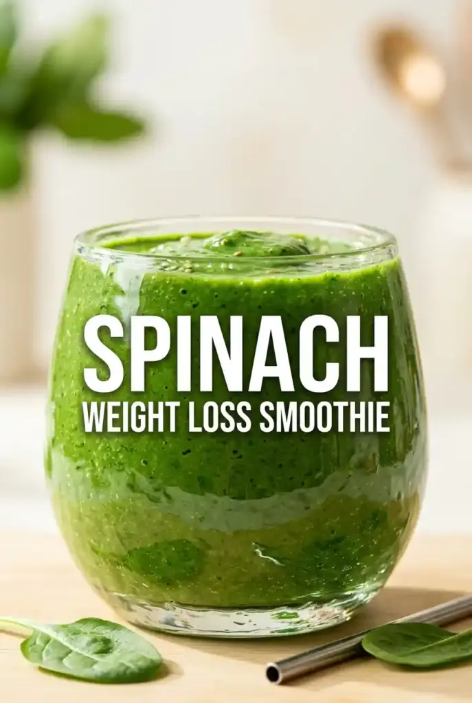 5 Spinach Smoothie Recipes for Weight Loss