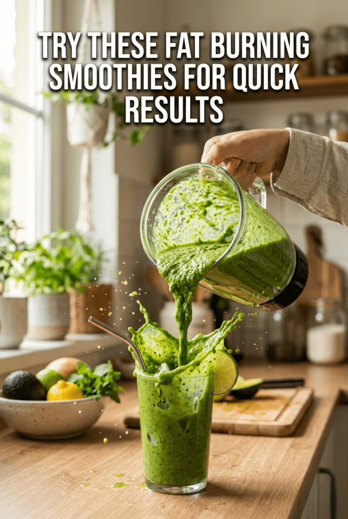 Try These Fat Burning Smoothies for Quick Results
