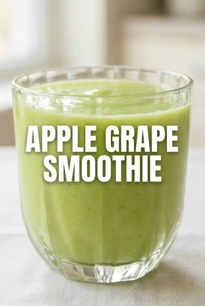 Easy Green Apple Grape Smoothie You Can Make at Home
