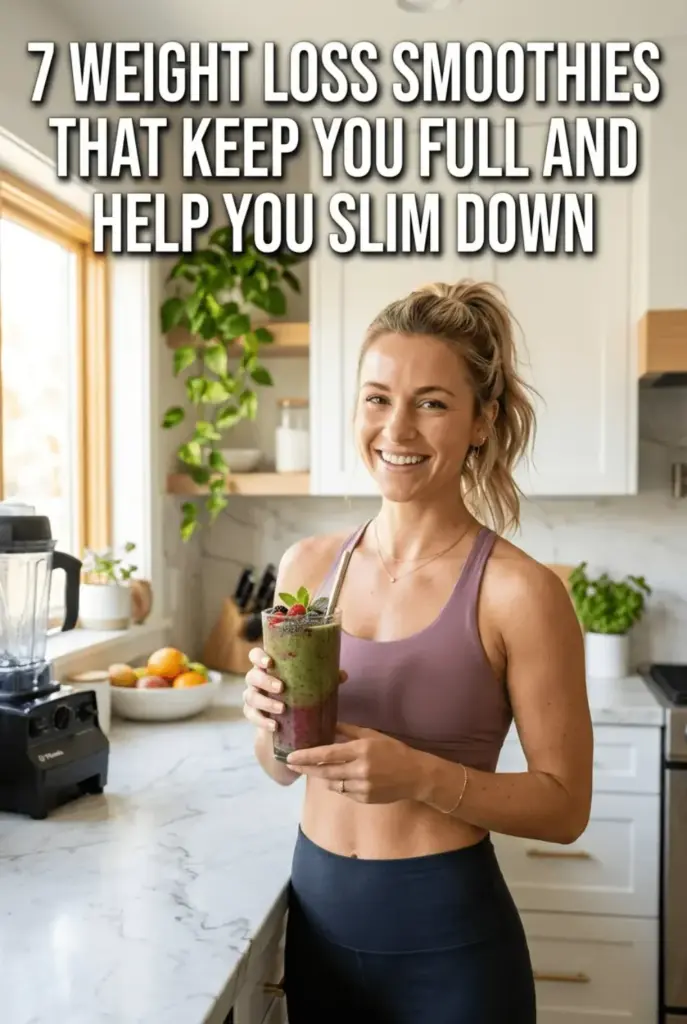 7 Weight Loss Smoothies That Keep You Full and Help You Slim Down