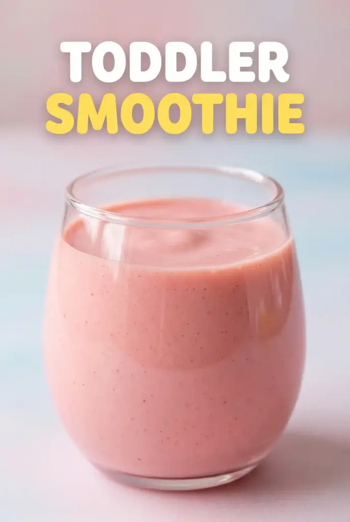 Healthy Smoothies for Toddlers That Actually Work