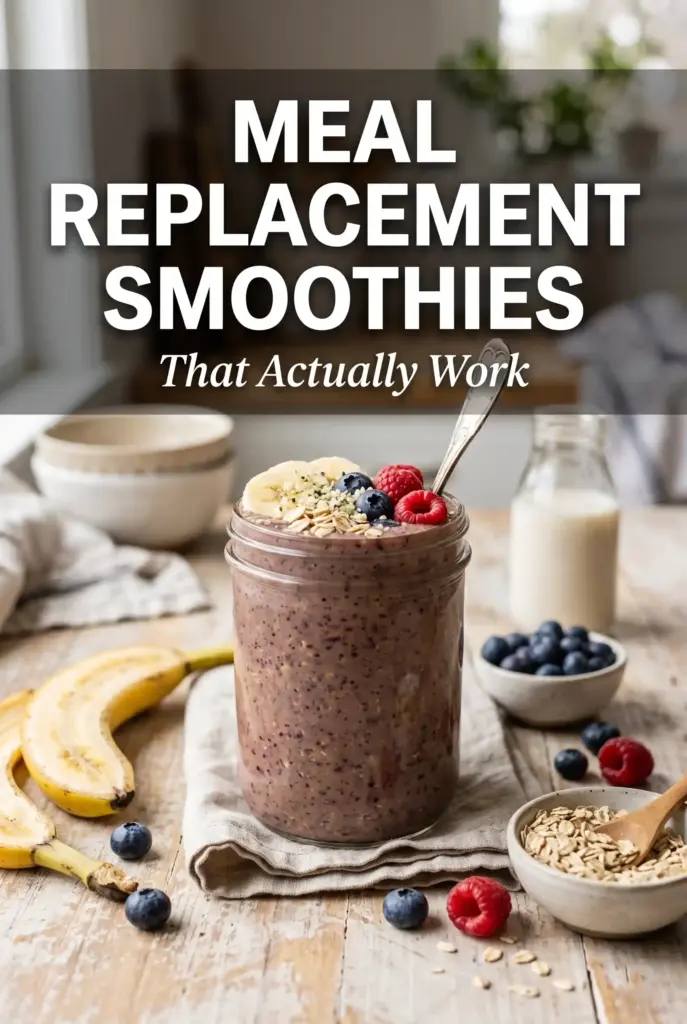 Best Meal Replacement Smoothies That Actually Work