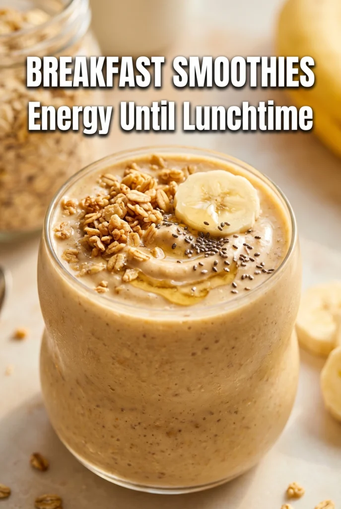 Breakfast Smoothies That Give You Energy and Keep You Full Until Lunch